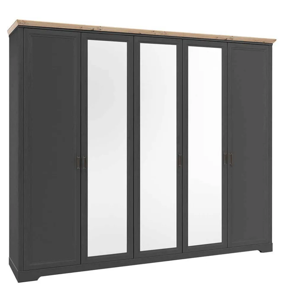 Schlafzimmereinrichtung Möbelset - Zenuvra (fünfteilig)