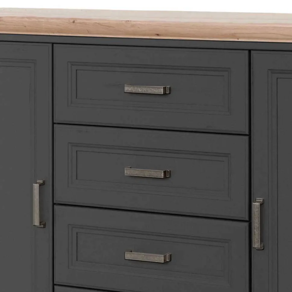 Schlafzimmereinrichtung Möbelset - Zenuvra (fünfteilig)