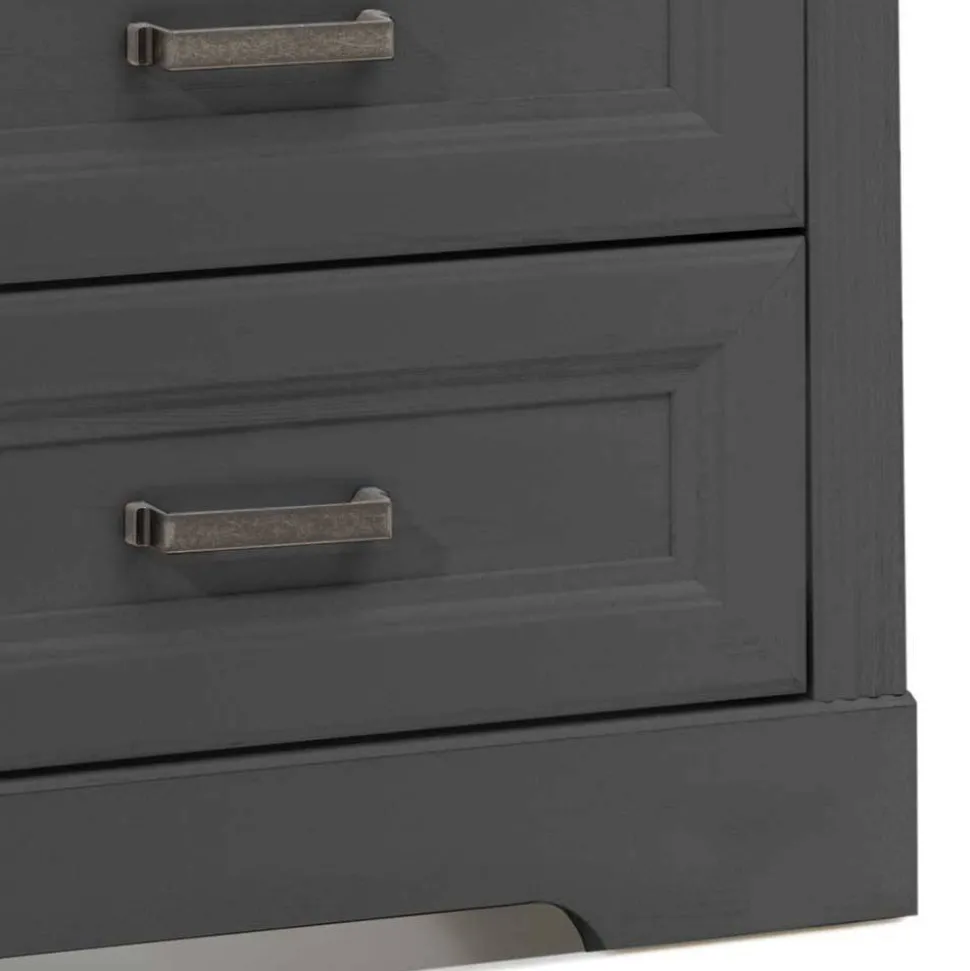 Schlafzimmereinrichtung Möbelset - Zenuvra (fünfteilig)