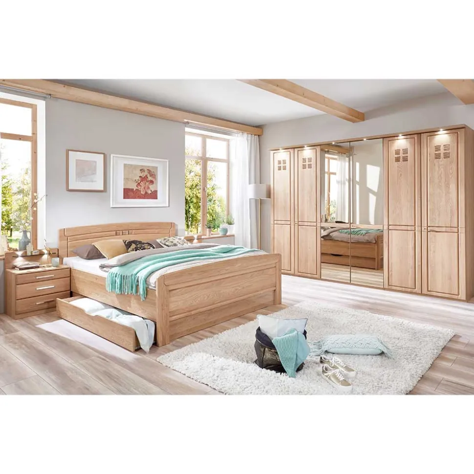 Schlafzimmermöbel als Set Angebot - Sendician (vierteilig)