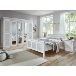 Schlafzimmermöbel Landhaus Set - Mira (vierteilig)