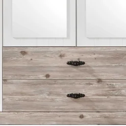 Schlafzimmermöbel mit Bett 140x200 - Nedita (vierteilig)