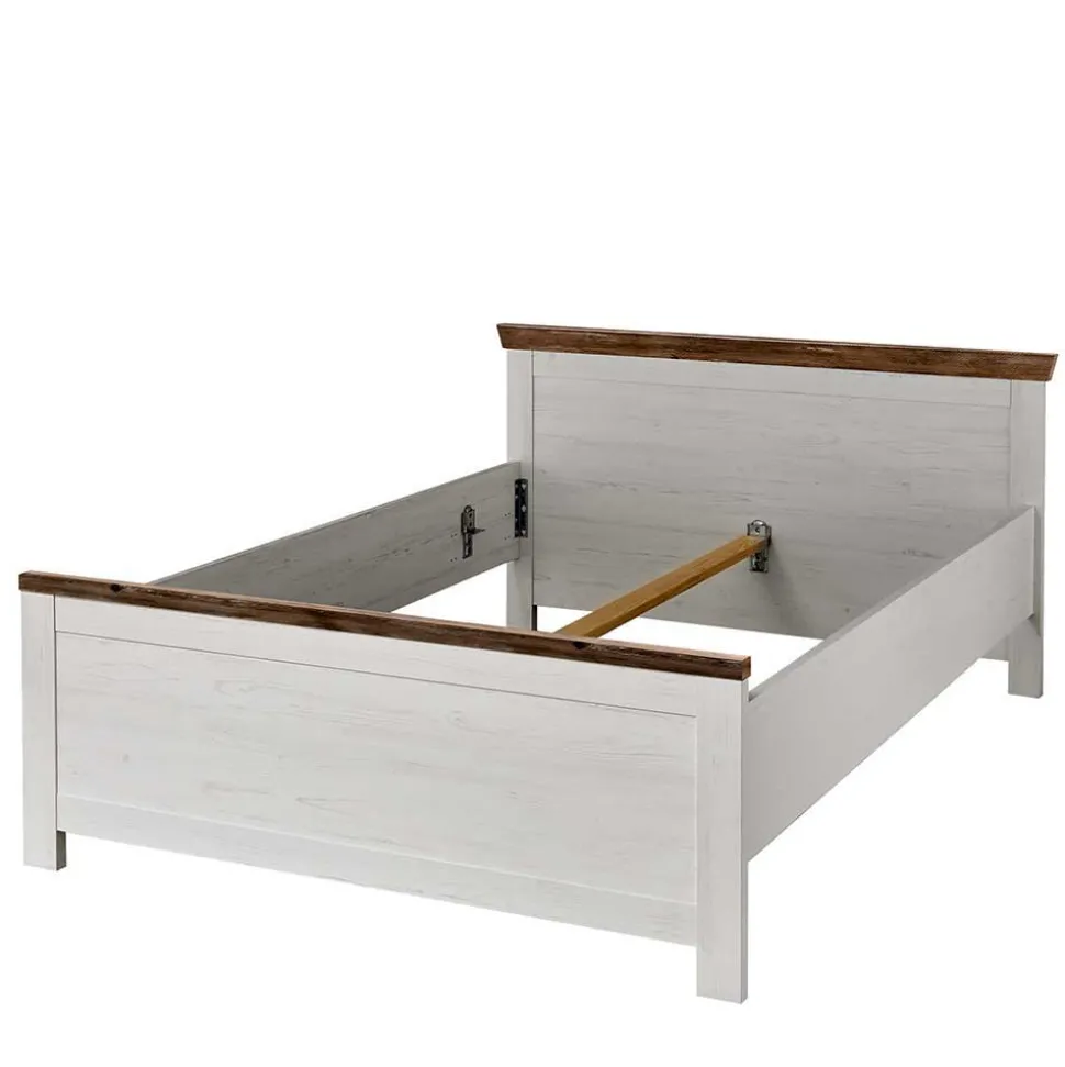 Schlafzimmermöbel mit Bett 140x200 - Nedita (vierteilig)