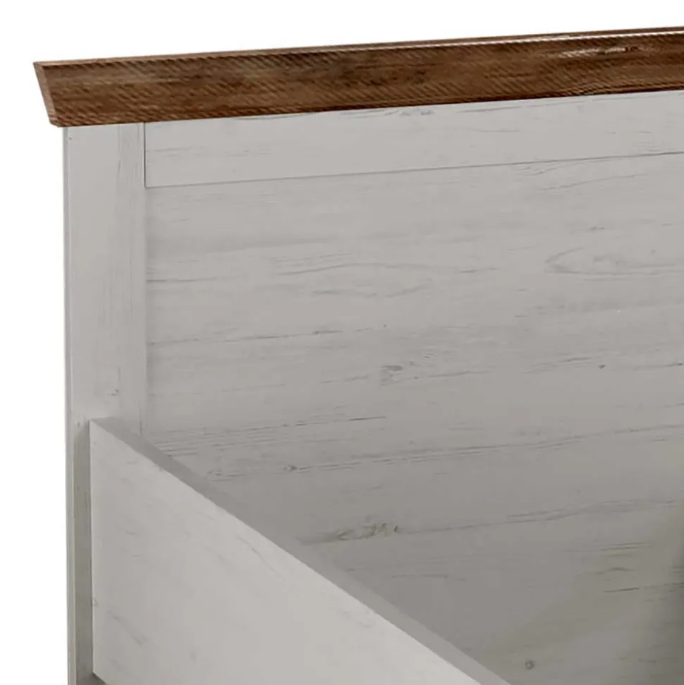 Schlafzimmermöbel mit Bett 140x200 - Nedita (vierteilig)