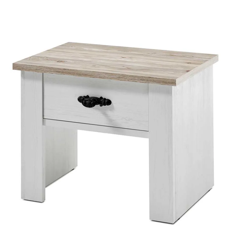 Schlafzimmermöbel mit Bett 140x200 - Nedita (vierteilig)