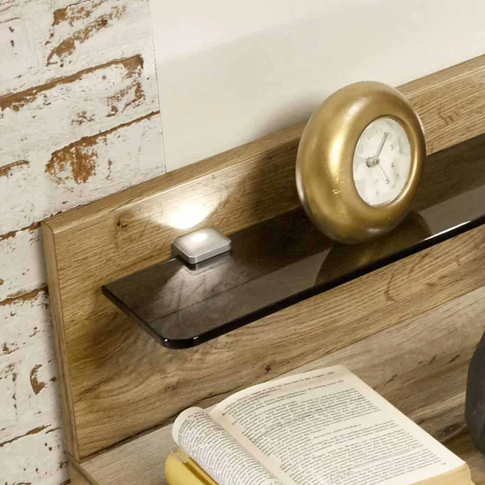 Schlafzimmermöbel Neriman mit Stauraumbett (vierteilig)