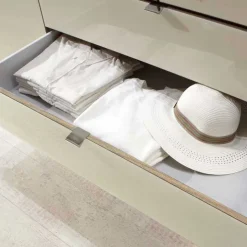 Schlafzimmermöbel Set in Beige - Lesegano (vierteilig)