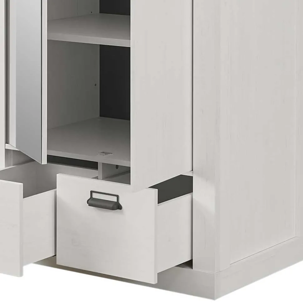 Schlafzimmermöbel Set mit 90x200 Bett - Tramos (vierteilig)