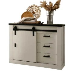 Schlafzimmermöbel Set mit 90x200 Bett - Tramos (vierteilig)