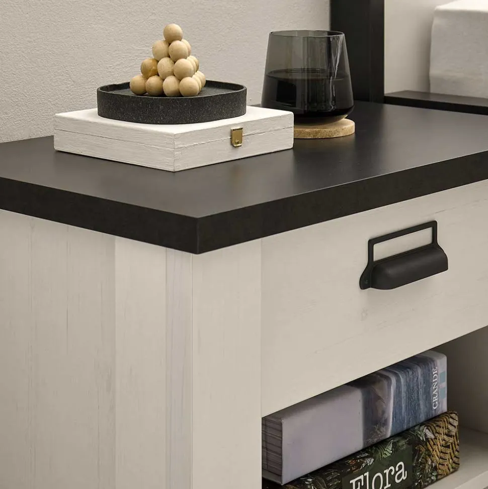 Schlafzimmermöbel Set mit 90x200 Bett - Tramos (vierteilig)