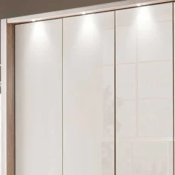 Schlafzimmermöbel Set mit LED Licht - Rativian (vierteilig)