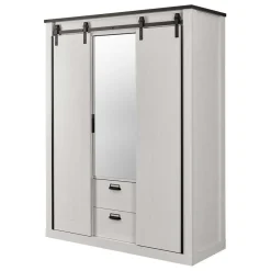 Schlafzimmer-Möbel-Set mit Bett 140x200 - Tramos (fünfteilig)