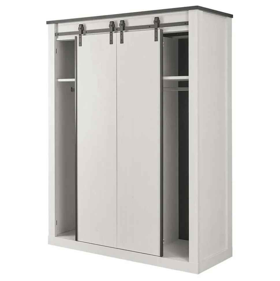 Schlafzimmer-Möbel-Set mit Bett 140x200 - Tramos (fünfteilig)