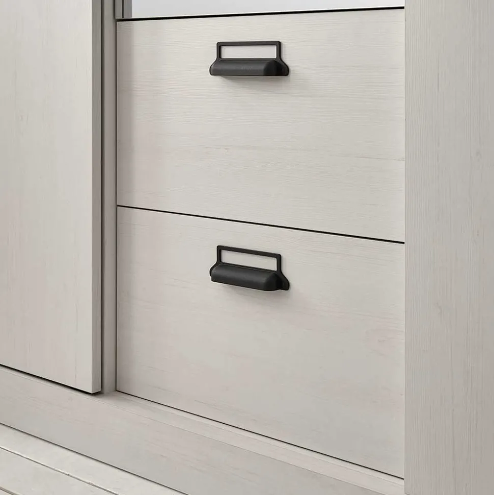 Schlafzimmer-Möbel-Set mit Bett 140x200 - Tramos (fünfteilig)