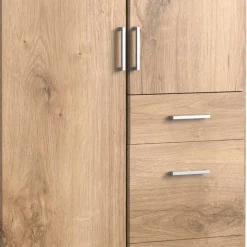 Schlafzimmerschrank in Holzoptik Plankeneiche - Osicria