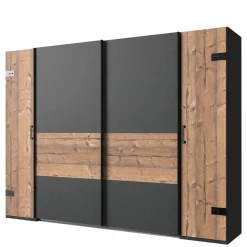 Schlafzimmerschrank in Tanne Holzdekor - Ardila