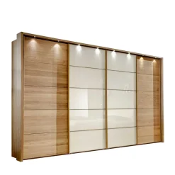 Schlafzimmerschrank Waruna mit Schiebetüren