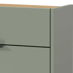 Schlanker Schuhschrank in Graugrün - Point