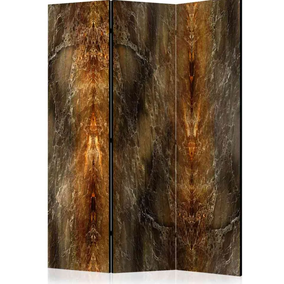 Schlichter Raumtrenner in Braun - Amby