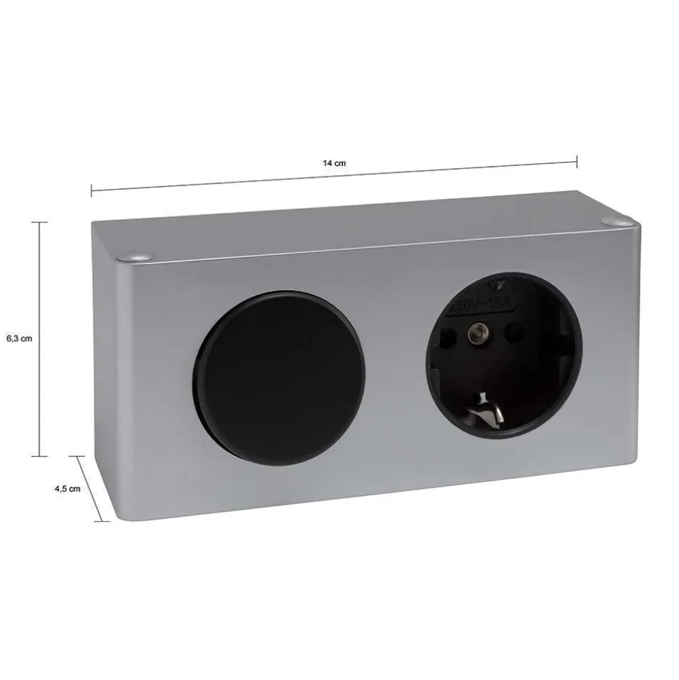 Schmale Waschplatz Kombi 38 cm breit - Vitablos (zweiteilig)