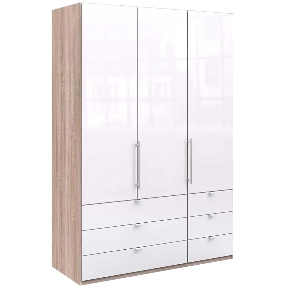 Schmaler Schlafzimmerschrank mit 6 Schubladen - Bosays