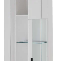 Schmaler Vitrinenschrank mit LED Beleuchtung - Tirol