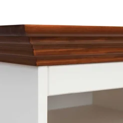 Schmales Landhaus TV Board mit 111 cm Breite - Manipur