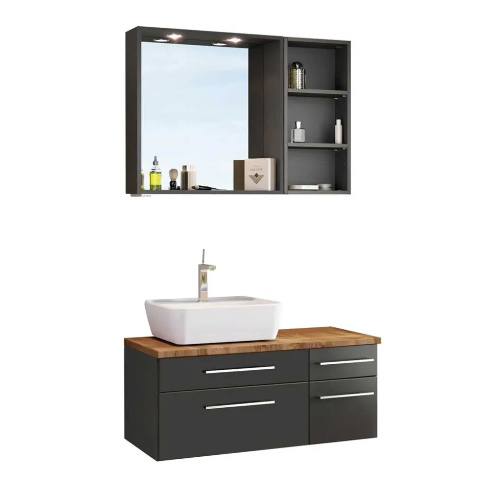 Schönes Waschplatz Set fürs Bad - Estregos I (dreiteilig)