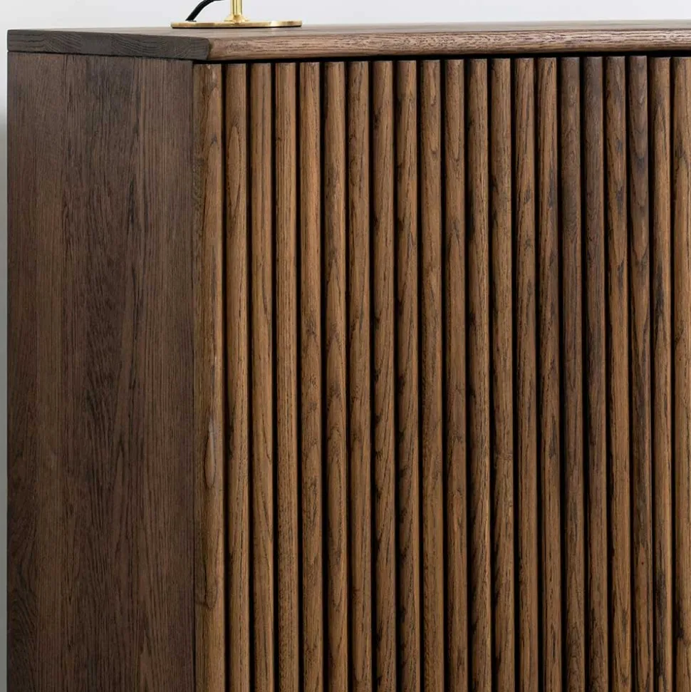 Schrank aus Eiche geschliffen in Wenge - Gimy