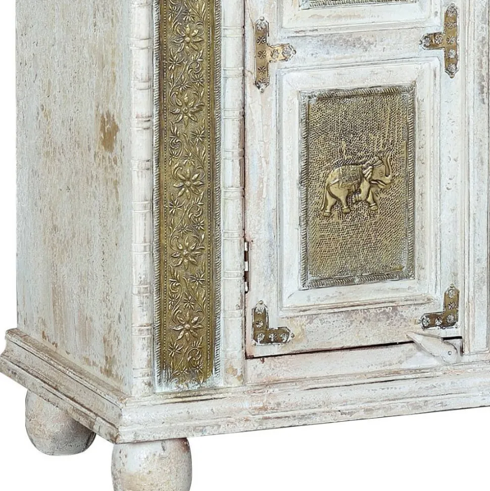 Schrank mit Elefanten und Ornamenten - Sevenzina