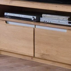 Schrankwand Croconia aus Wildeiche massiv (dreiteilig)