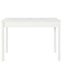 Schreibtisch aus Holz in Weiß lackiert - Jaisa