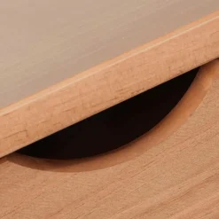 Schreibtisch aus Kiefer Massivholz gebeizt & geölt - Saracan