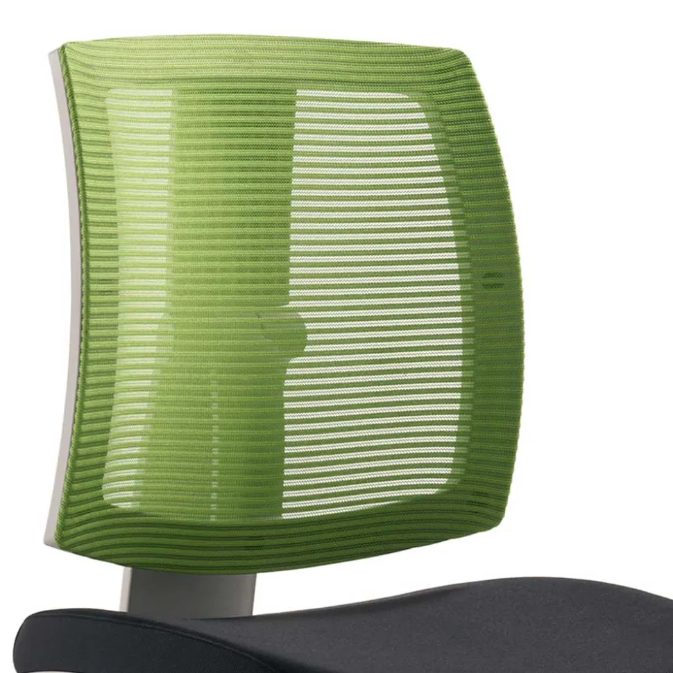 Schreibtisch Bürostuhl in Grün & Schwarz - Ocna