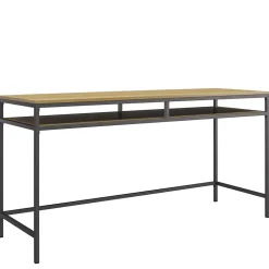 Schreibtisch in Eiche Optik & Grau - Georgy