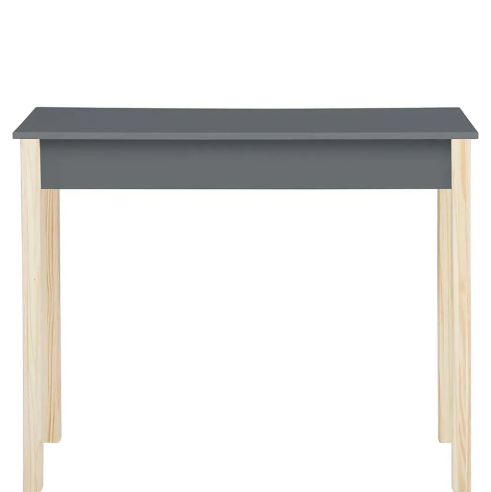 Schreibtisch in Grau mit Kiefer - Bradley