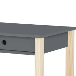 Schreibtisch in Grau mit Kiefer - Bradley