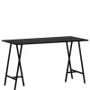 Schreibtisch in Schwarz aus Kiefernholz - Fortore