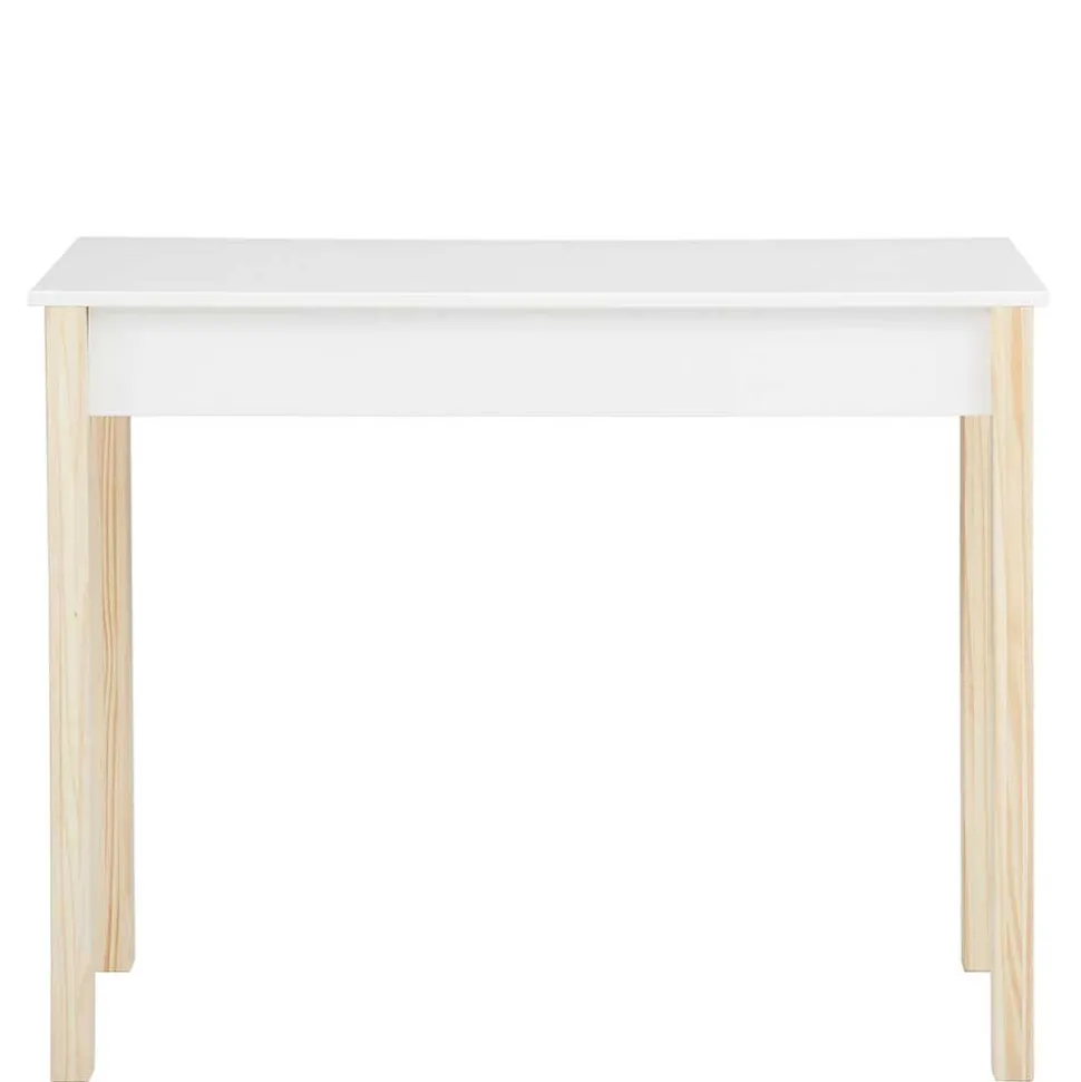 Schreibtisch in Weiß mit Kiefer - Cayman