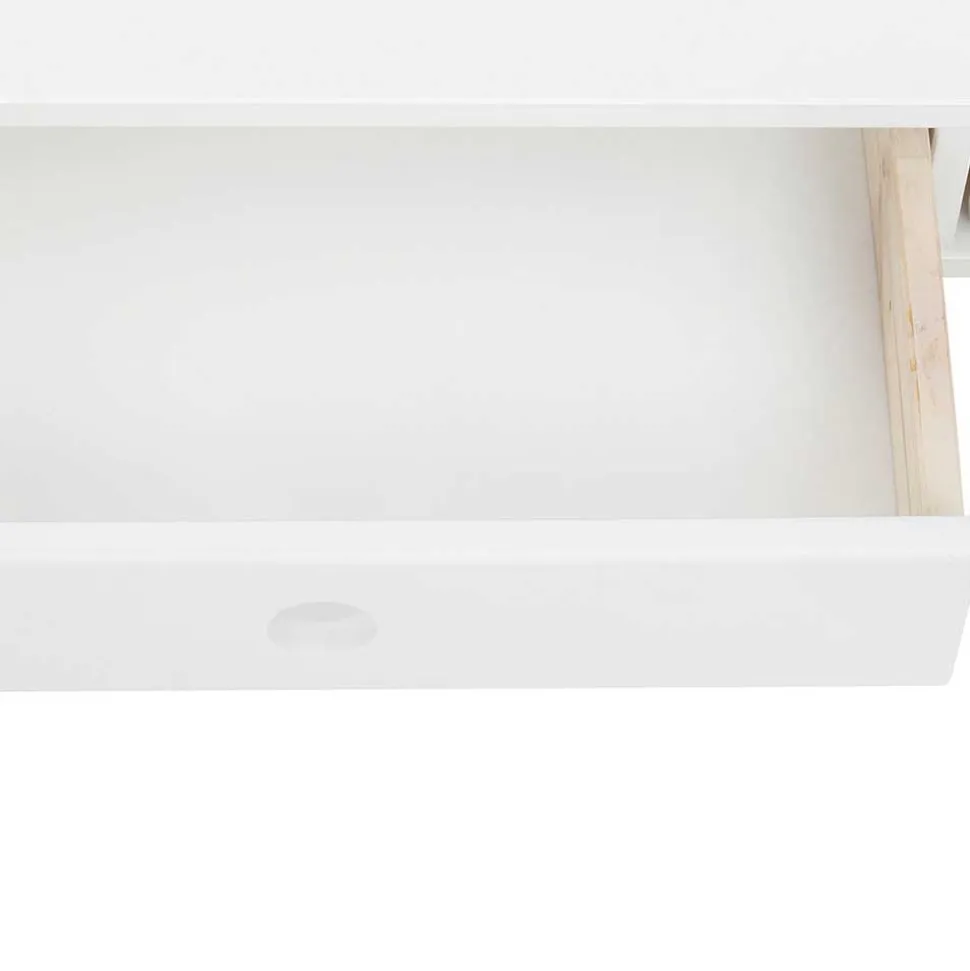 Schreibtisch in Weiß mit Kiefer - Cayman