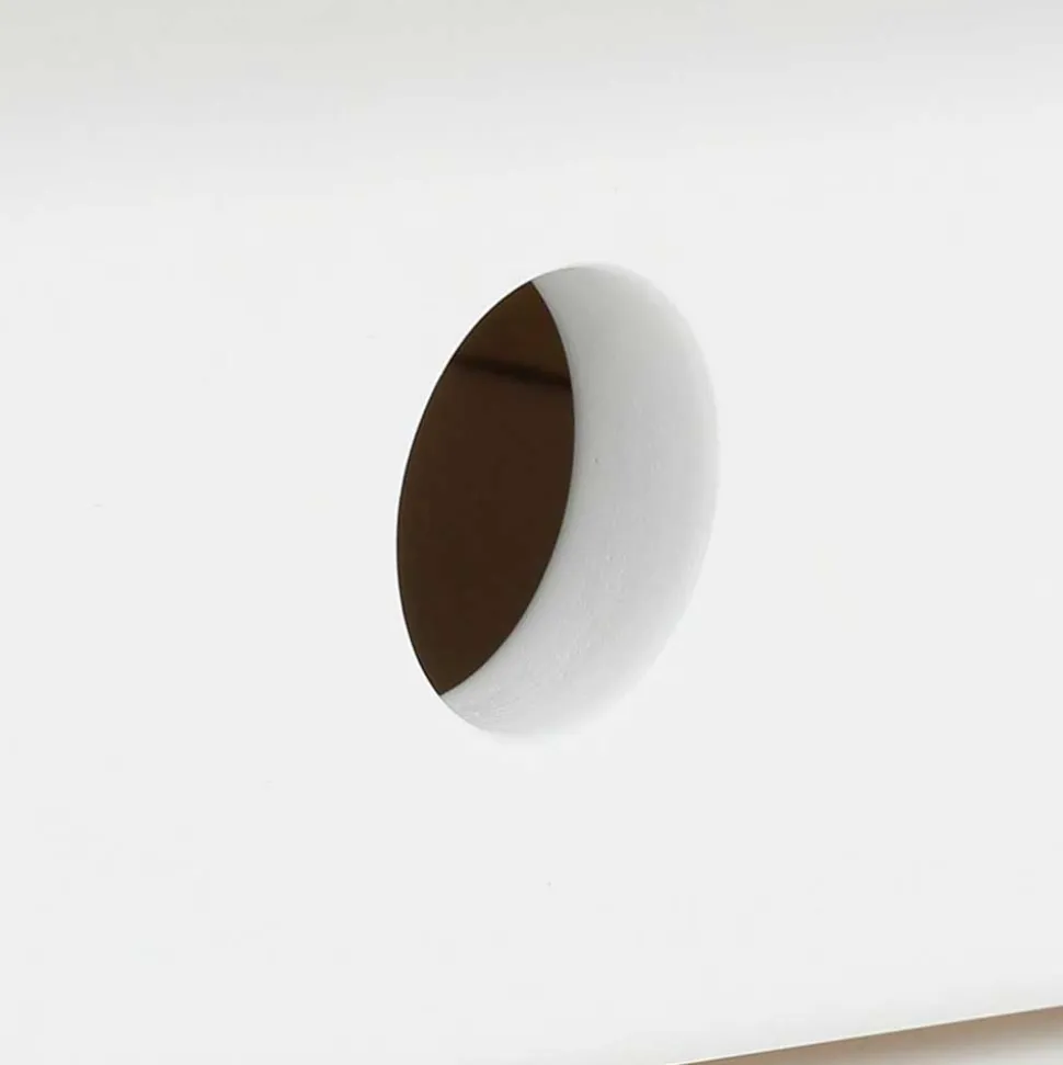 Schreibtisch in Weiß mit Kiefer - Cayman