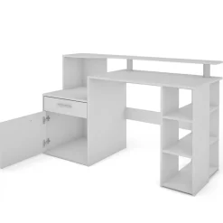 Schreibtisch mit Stauraum und Aufsatz - Caveira
