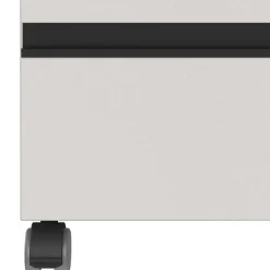 Schreibtisch Rollcontainer in Hellgrau - Great