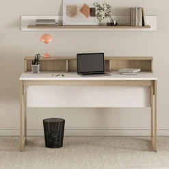 Schreibtisch und Wandboard Set - Ovidio (zweiteilig)