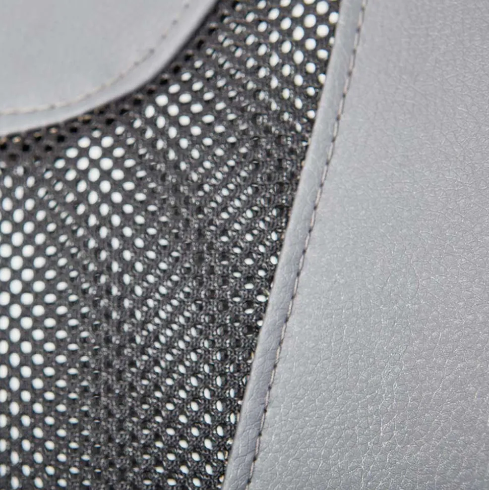 Schreibtischstuhl aus Kunstleder & Mesh - Neluna