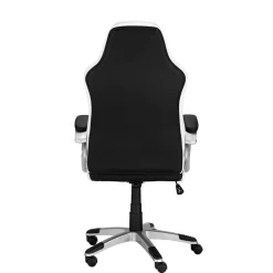 Schreibtischstuhl in Schwarz Weiß - Lavaco