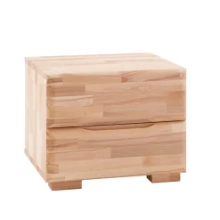 Schubladen Nachtschrank Noemi aus Kernbuche
