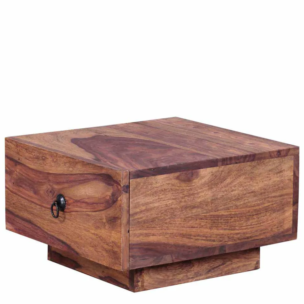 Schubladen-Nachttisch Hoslo quadratisch 40x40cm