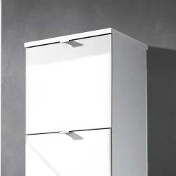 Schuh Klappenschrank Roomy in Weiß