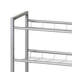 Schuhaufbewahrung Xenia in Alufarben